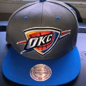 OKC Thunder Adjustable basketball cap.